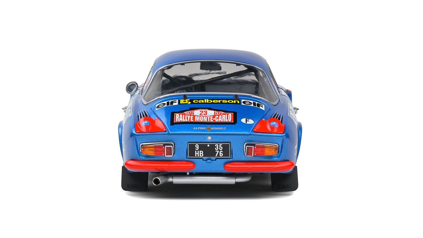 Alpine A110 1600S Rallye Monte Carlo 1972 #23 Nicolas/Vial - Solido - 1/18