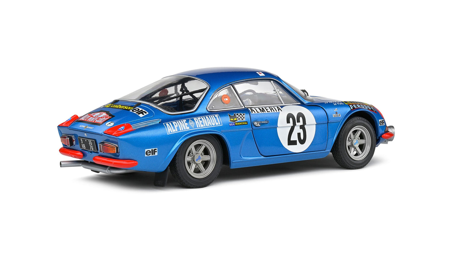 Alpine A110 1600S Rallye Monte Carlo 1972 #23 Nicolas/Vial - Solido - 1/18