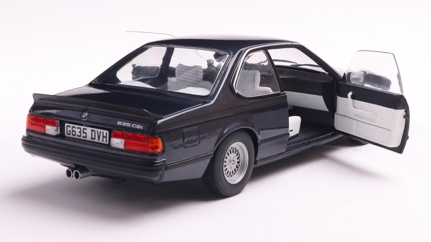 BMW 635 CSI Macau Blue 1984 - Solido - 1/18