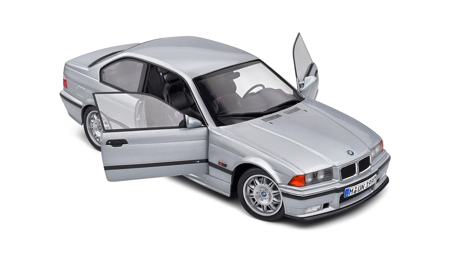 BMW E36 M3 Coupé Artic Silver 1990 - Solido - 1/18