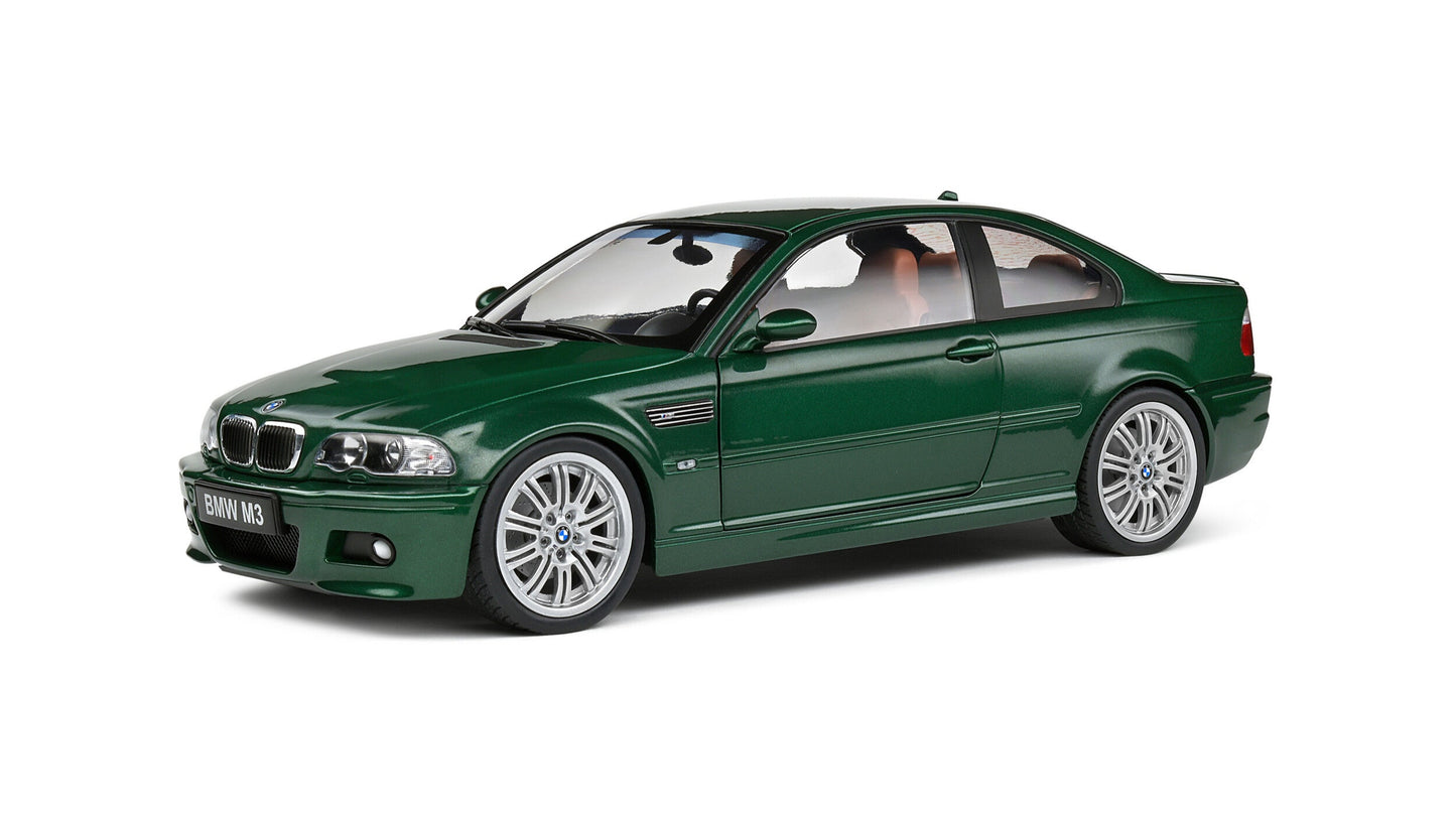 BMW E46 M3 COUPE Oxford Green 2000 - Solido - 1/18