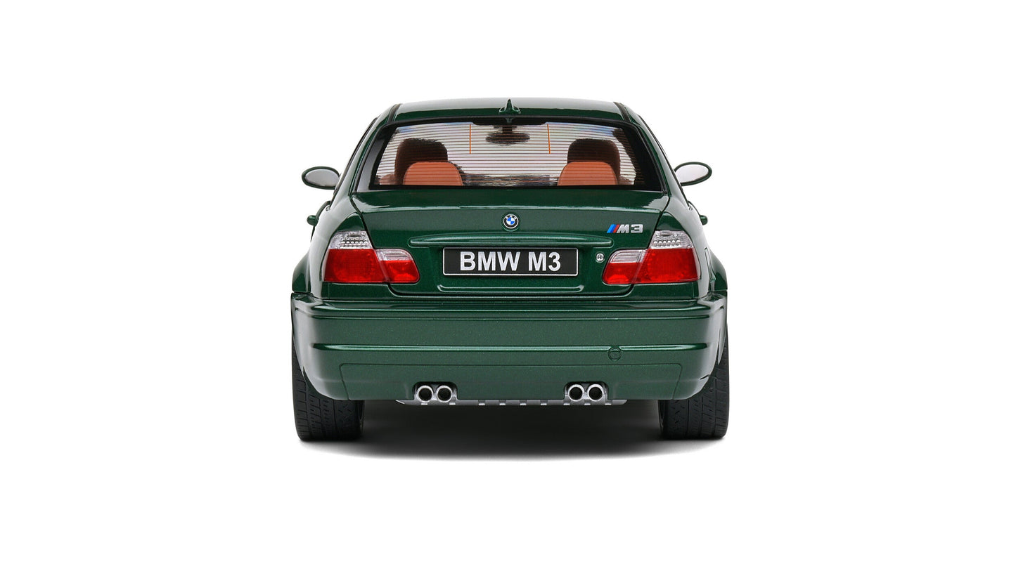 BMW E46 M3 COUPE Oxford Green 2000 - Solido - 1/18