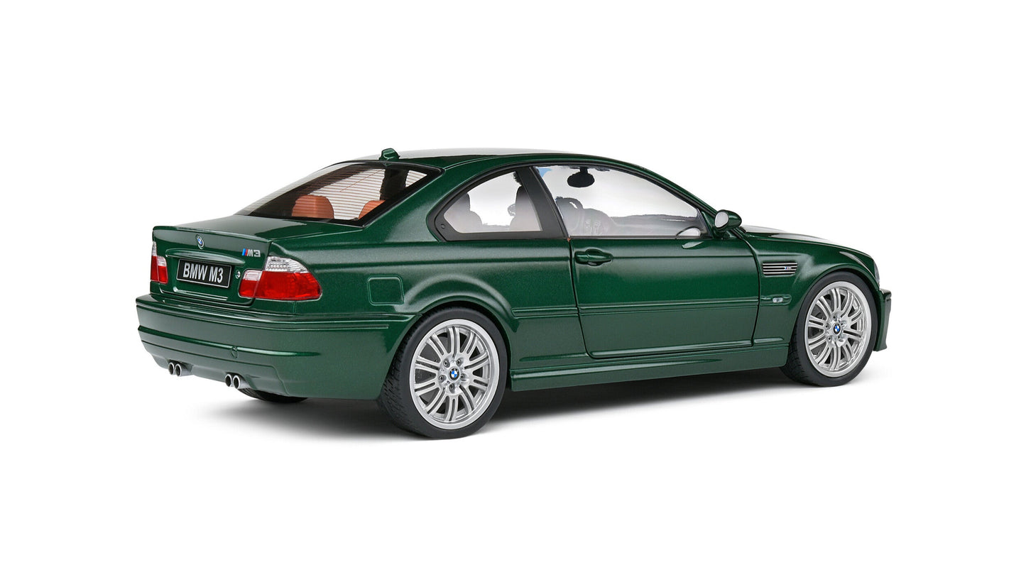 BMW E46 M3 COUPE Oxford Green 2000 - Solido - 1/18