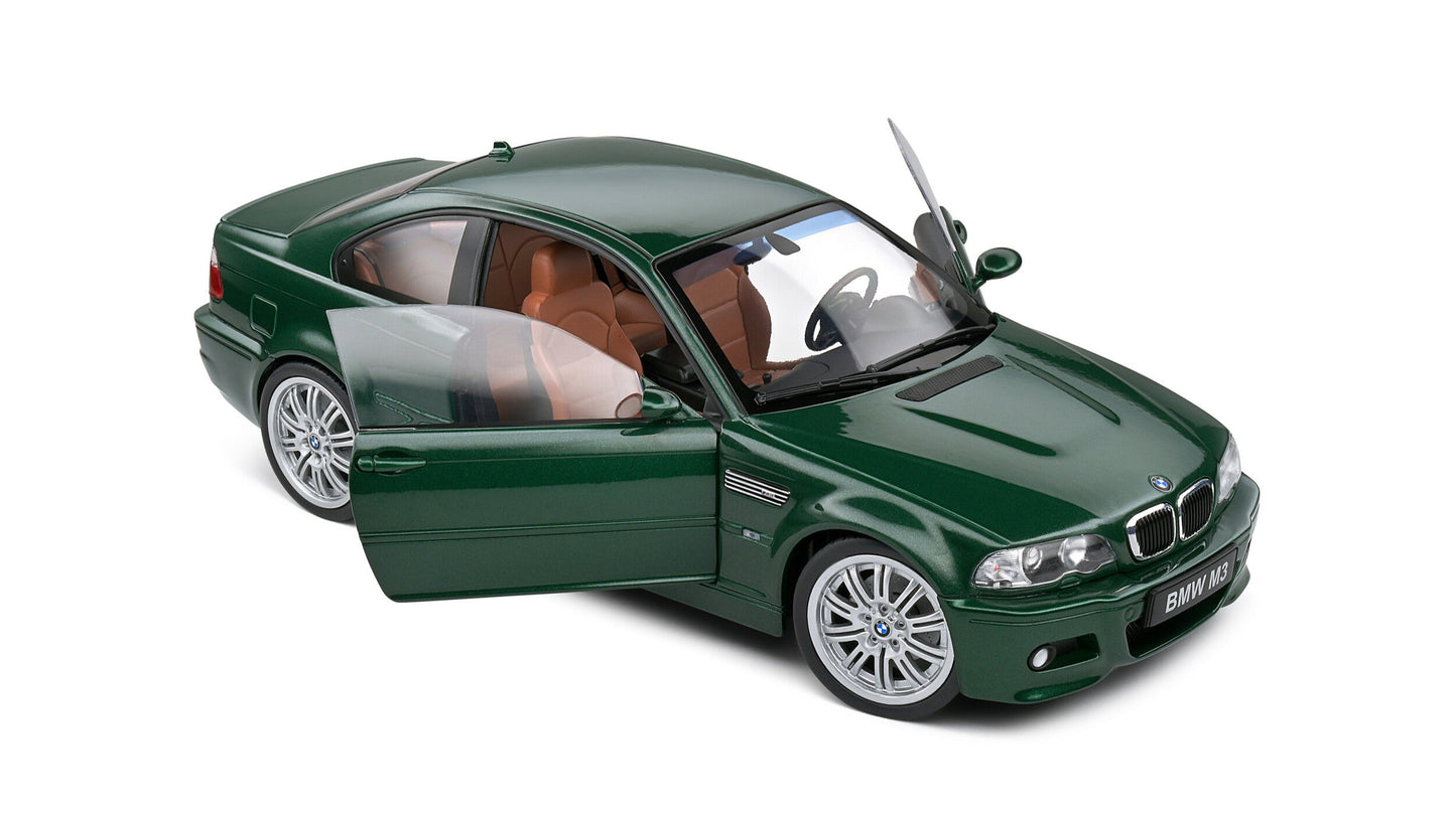 BMW E46 M3 COUPE Oxford Green 2000 - Solido - 1/18