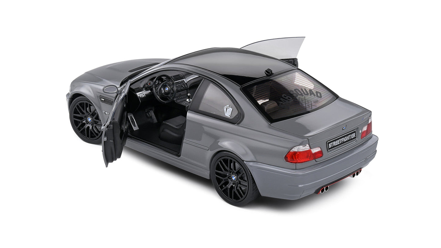 BMW E46 M3 COUPE Gris Nardo 2000 - Solido - 1/18