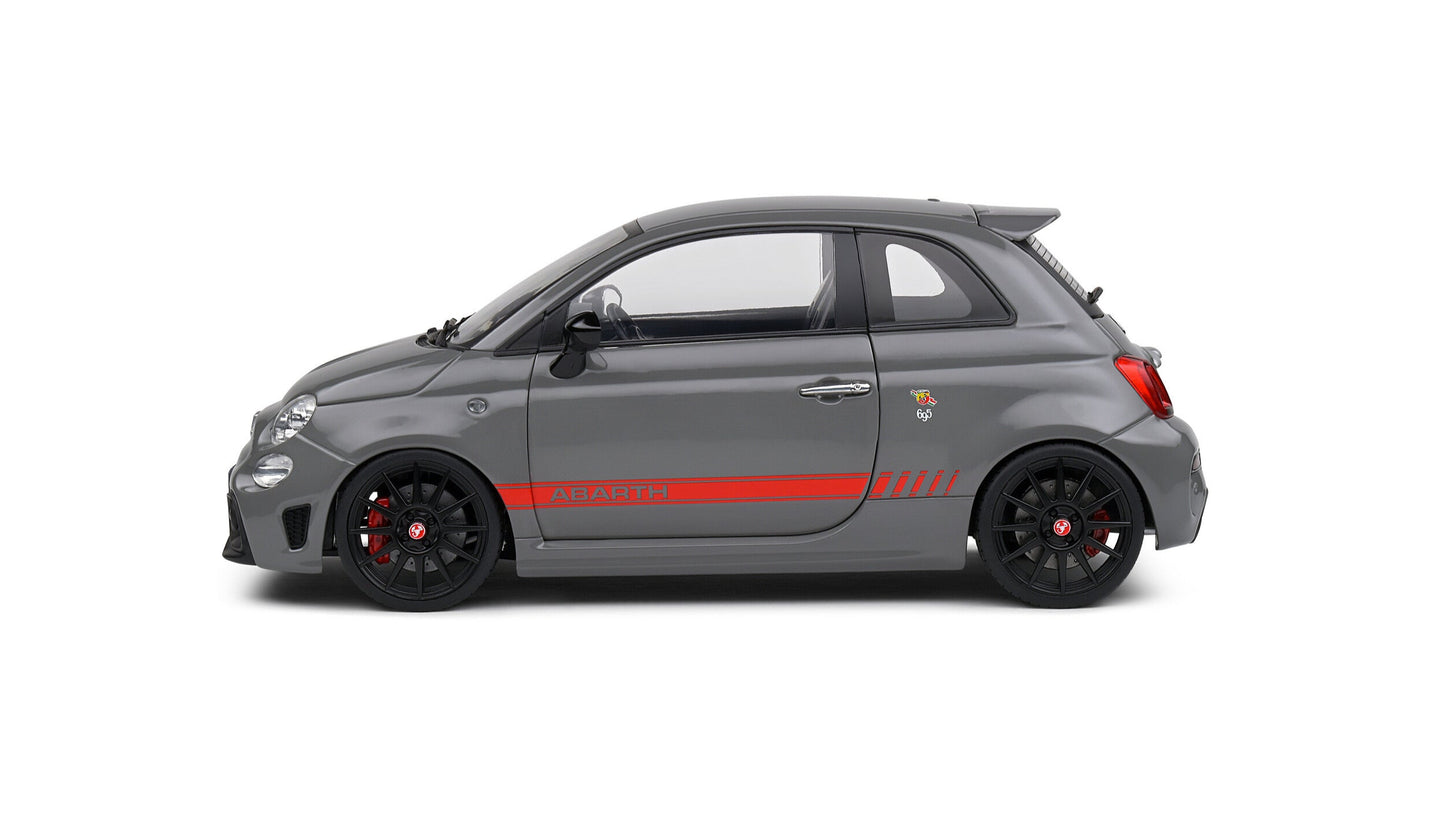 Fiat 695 Abarth XSR Edition Yamaha Record Grey 2022 - Solido - 1/18