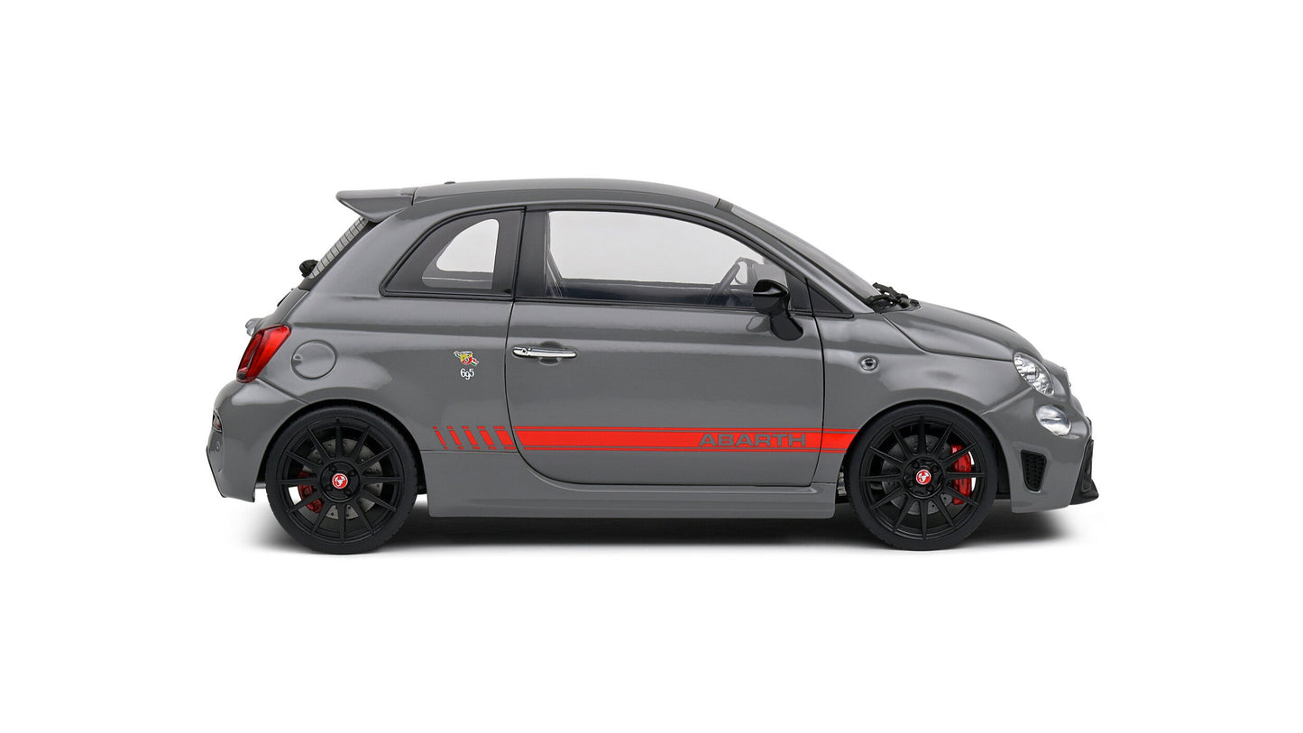 Fiat 695 Abarth XSR Edition Yamaha Record Grey 2022 - Solido - 1/18