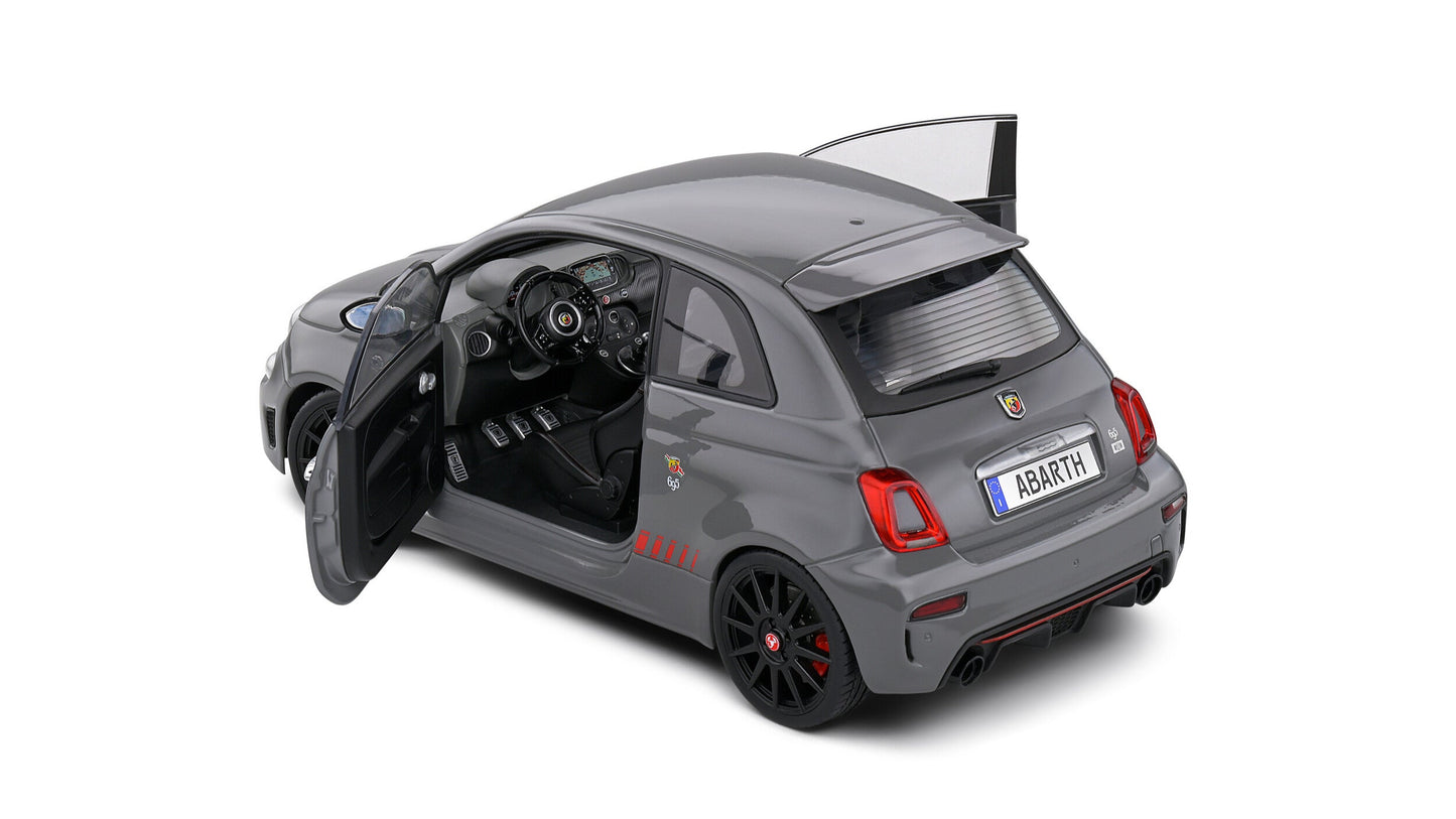 Fiat 695 Abarth XSR Edition Yamaha Record Grey 2022 - Solido - 1/18