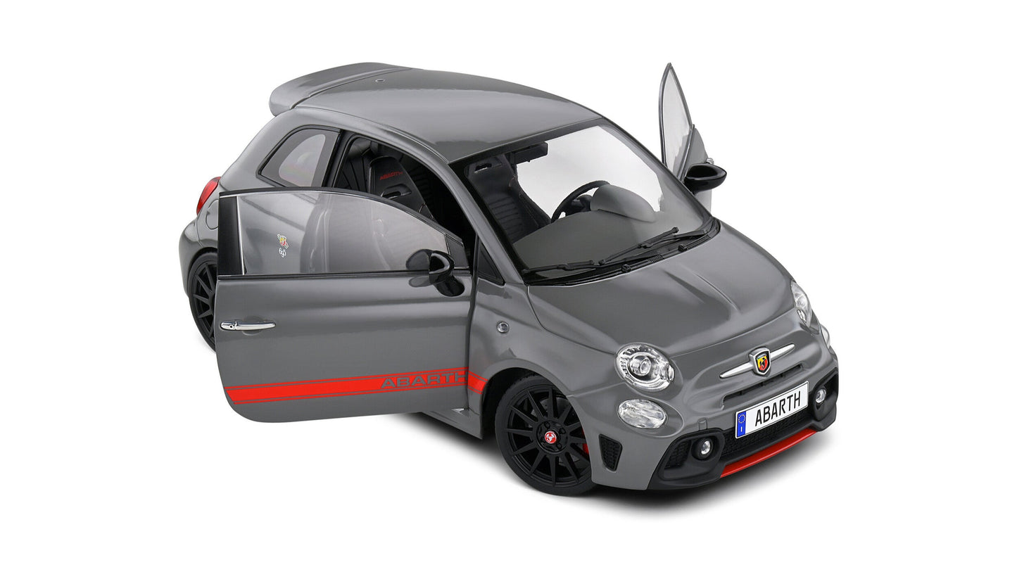 Fiat 695 Abarth XSR Edition Yamaha Record Grey 2022 - Solido - 1/18