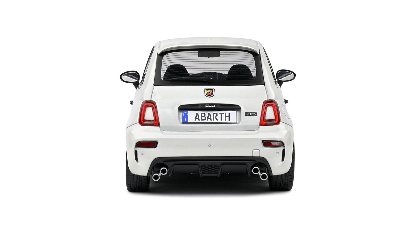 Fiat F595 Abarth Ghiaccio White 2022 - Solido - 1/18