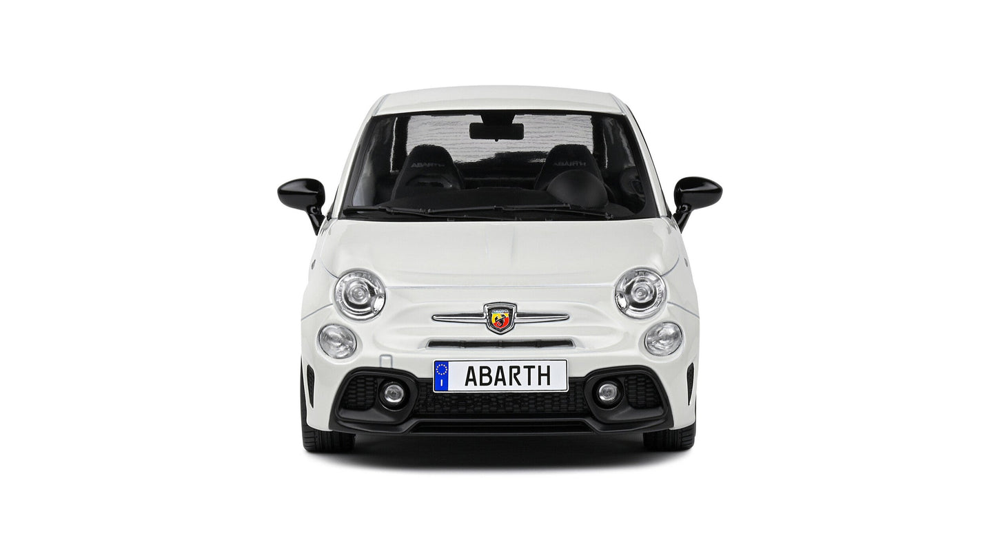 Fiat F595 Abarth Ghiaccio White 2022 - Solido - 1/18