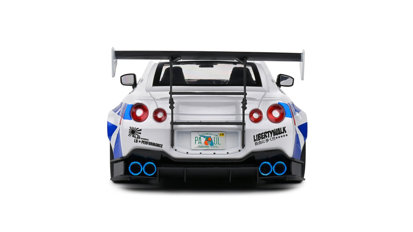 Nissan GT-R (R35) Liberty Walk Body Kit 2.0 PAUL TRIBUTE 2024 - Solido - 1/18