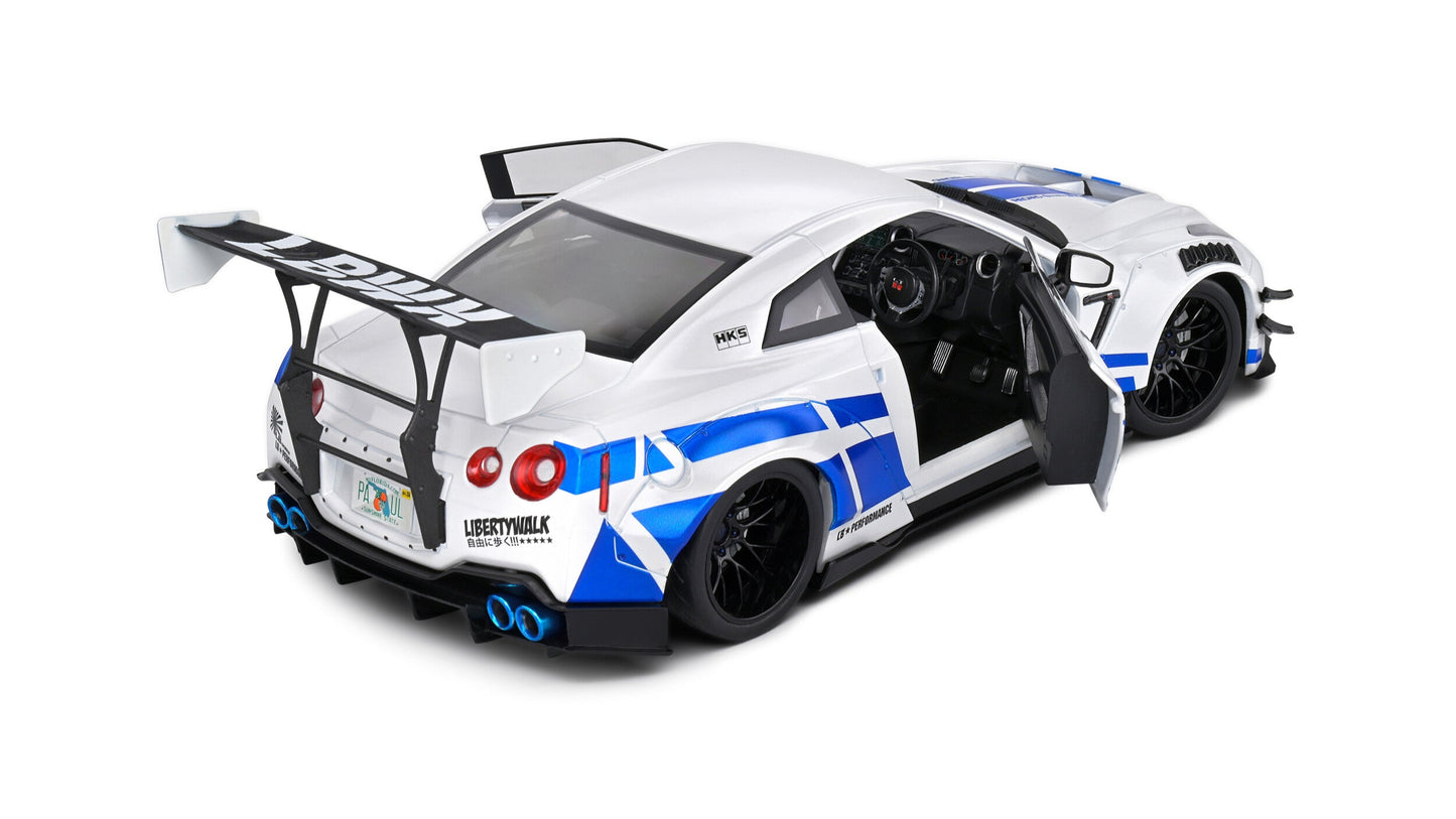 Nissan GT-R (R35) Liberty Walk Body Kit 2.0 PAUL TRIBUTE 2024 - Solido - 1/18