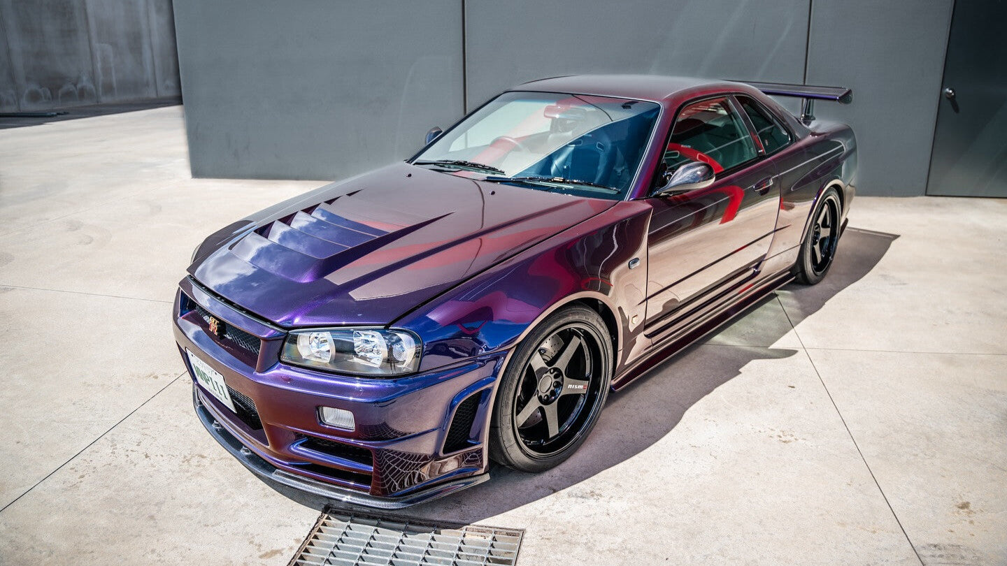 Précommande - NISSAN SKYLINE (R34) GT-R Z TUNE MIDNIGHT PURPLE 1999 - Solido 1/18