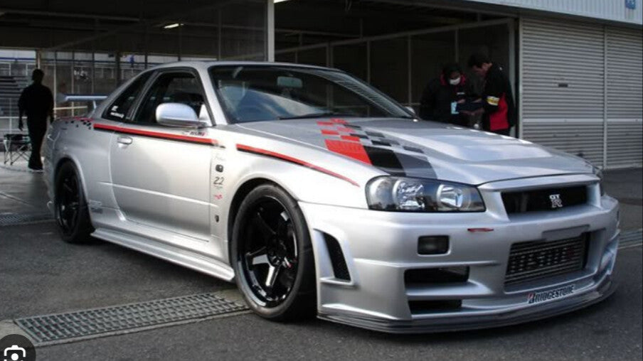 Précommande - NISSAN SKYLINE (R34) GT-R Z TUNE SILVER 1999 - Solido - 1/18