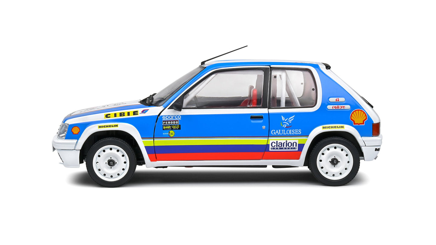 Peugeot 205 Rallye 1,9L SCHWAB COLLECTION 1990 - Solido - 1/18