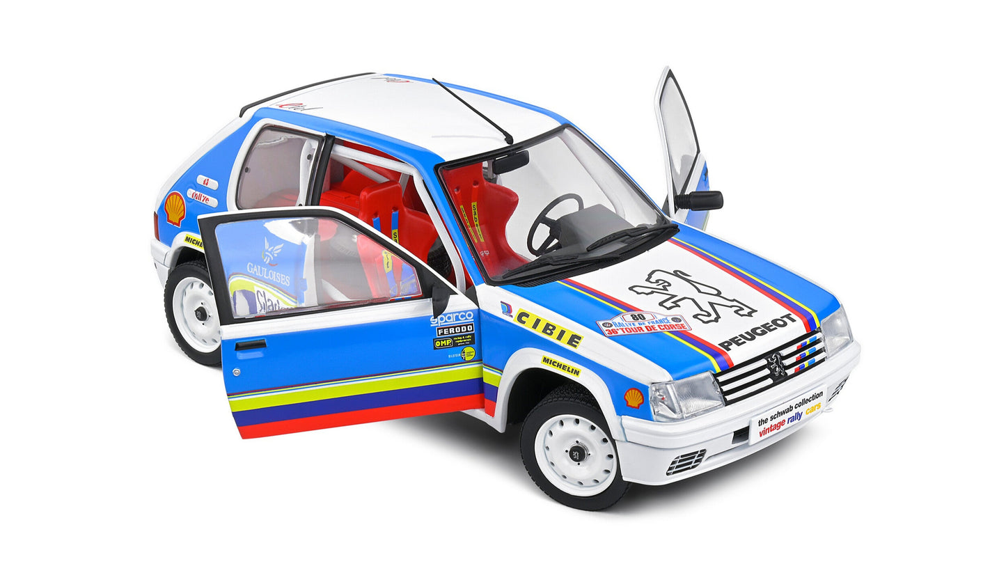 Peugeot 205 Rallye 1,9L SCHWAB COLLECTION 1990 - Solido - 1/18