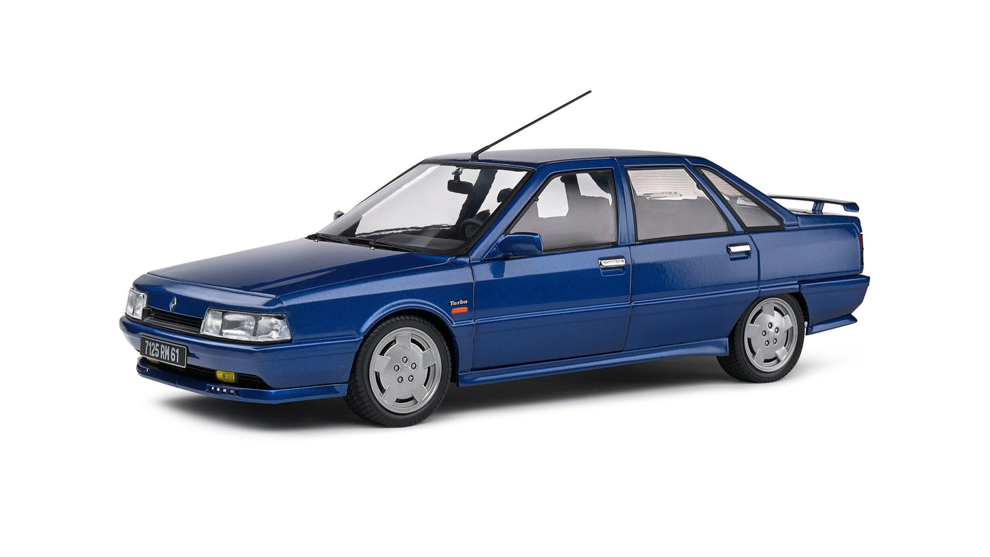 Renault 21 TURBO Mk.1 Bleu Nuit 1988 - Solido - 1/18