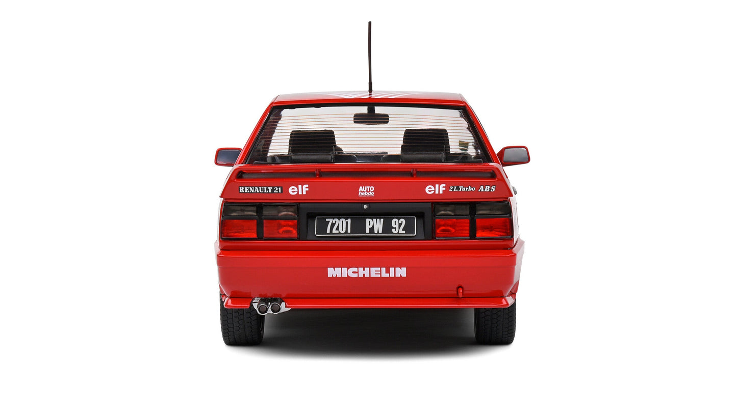 Renault 21 TURBO Mk.1 Record de Vitesse sur Glace 1988 - Solido - 1/18