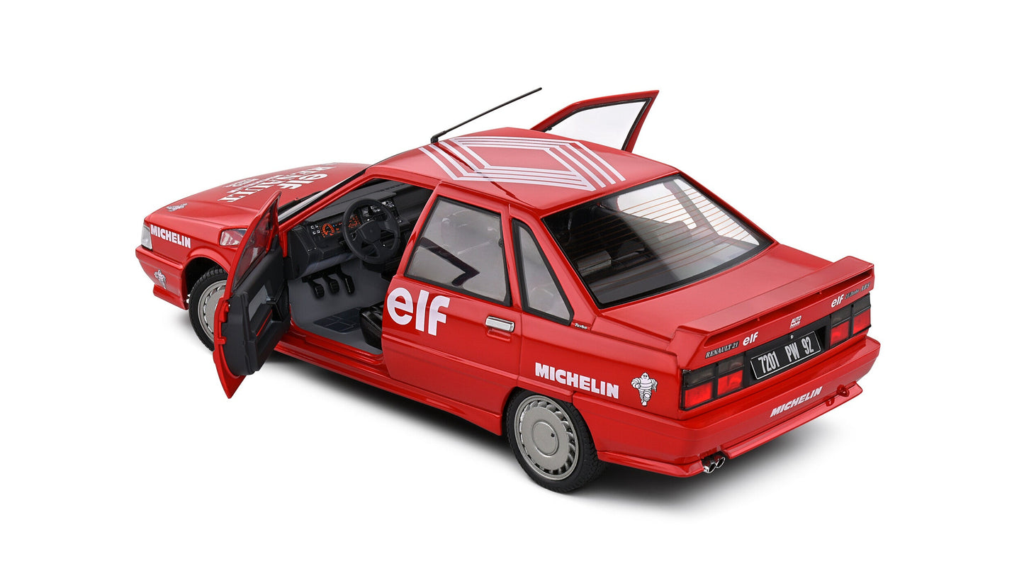 Renault 21 TURBO Mk.1 Record de Vitesse sur Glace 1988 - Solido - 1/18