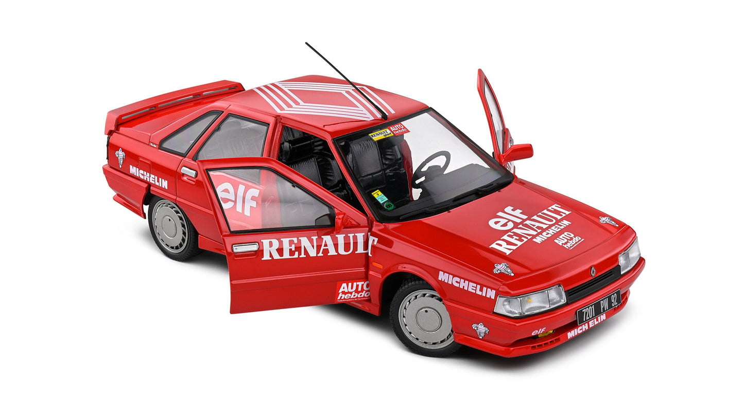 Renault 21 TURBO Mk.1 Record de Vitesse sur Glace 1988 - Solido - 1/18
