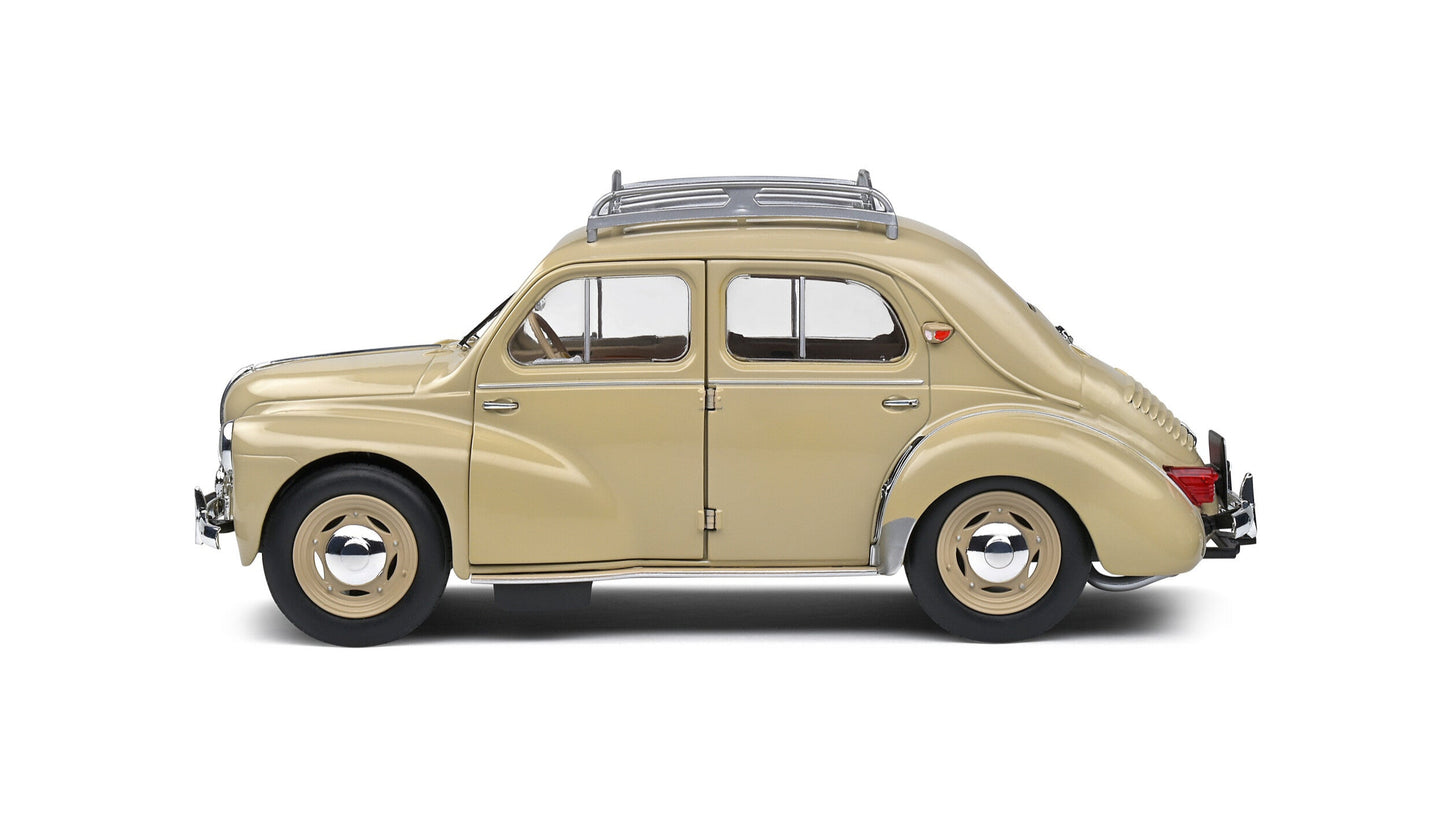 Renault 4CV Beige Tourterelle 1956 - Solido - 1/18