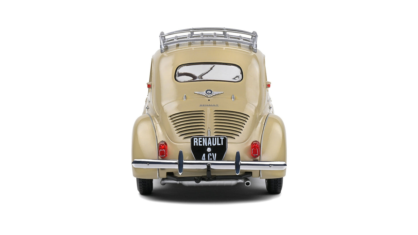 Renault 4CV Beige Tourterelle 1956 - Solido - 1/18