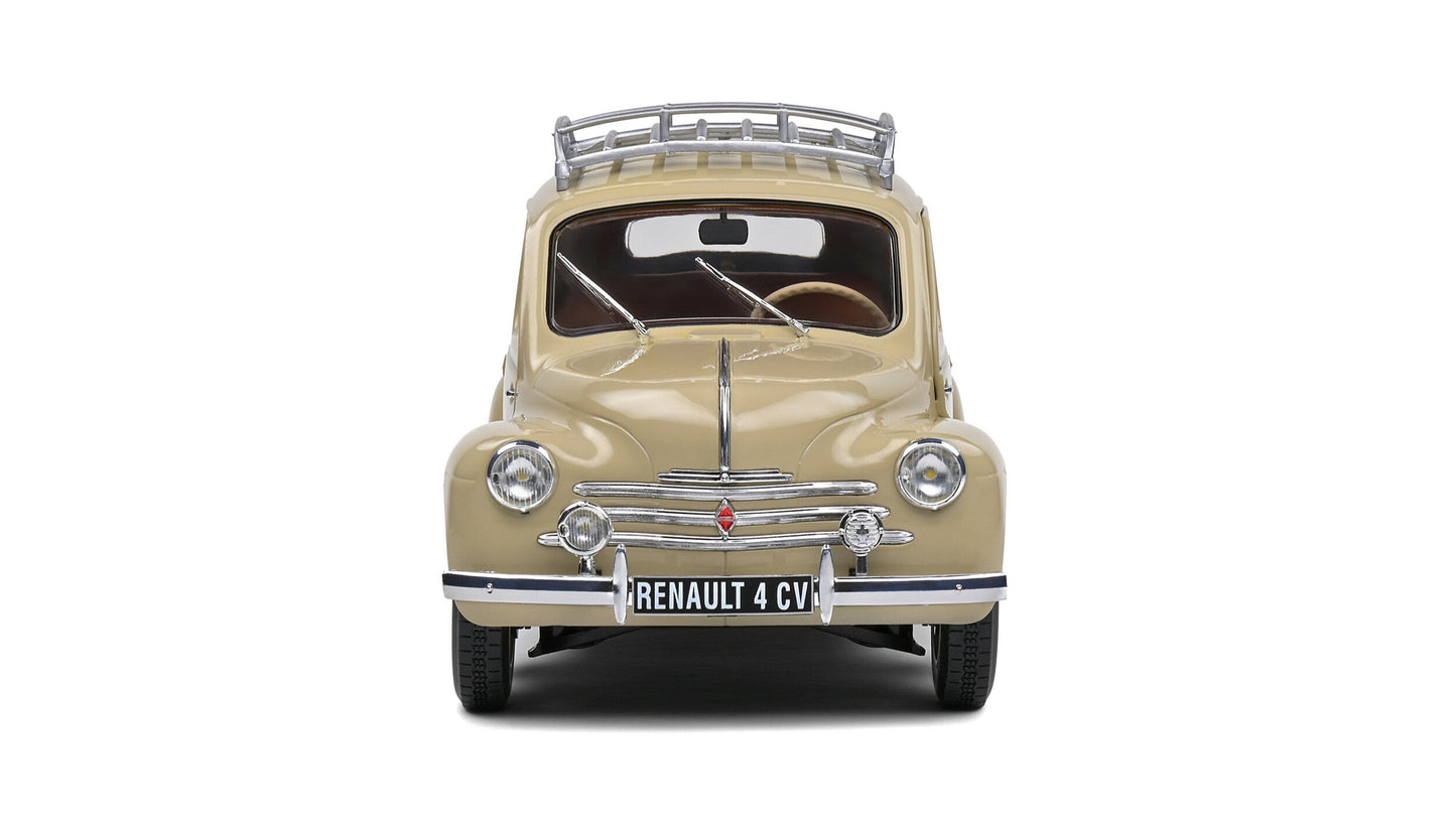 Renault 4CV Beige Tourterelle 1956 - Solido - 1/18