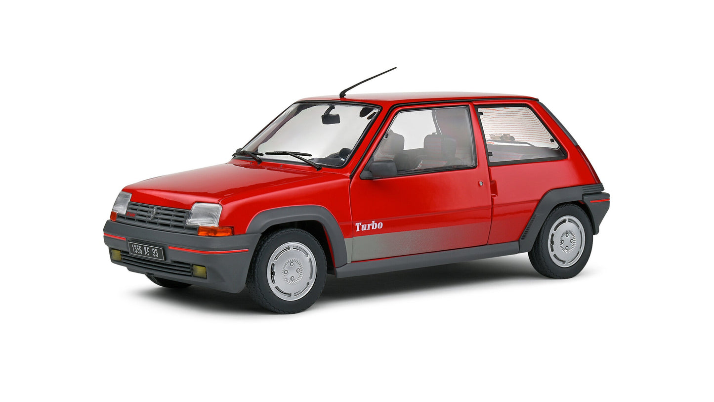 Renault 5 GT TURBO MK1 Rouge Vif 1985 - Solido - 1/18