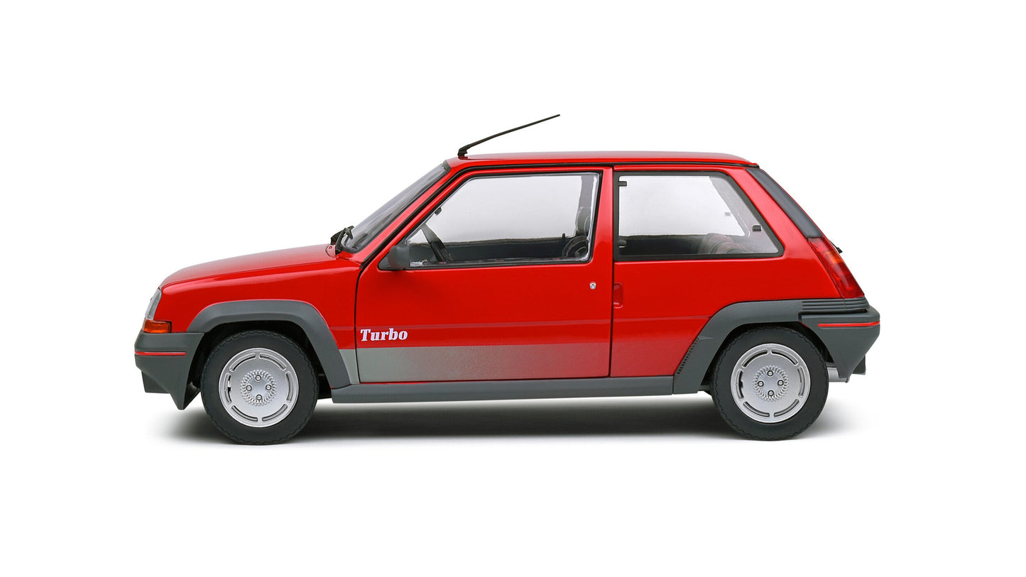 Renault 5 GT TURBO MK1 Rouge Vif 1985 - Solido - 1/18