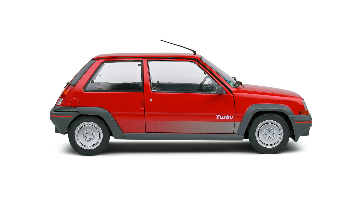 Renault 5 GT TURBO MK1 Rouge Vif 1985 - Solido - 1/18