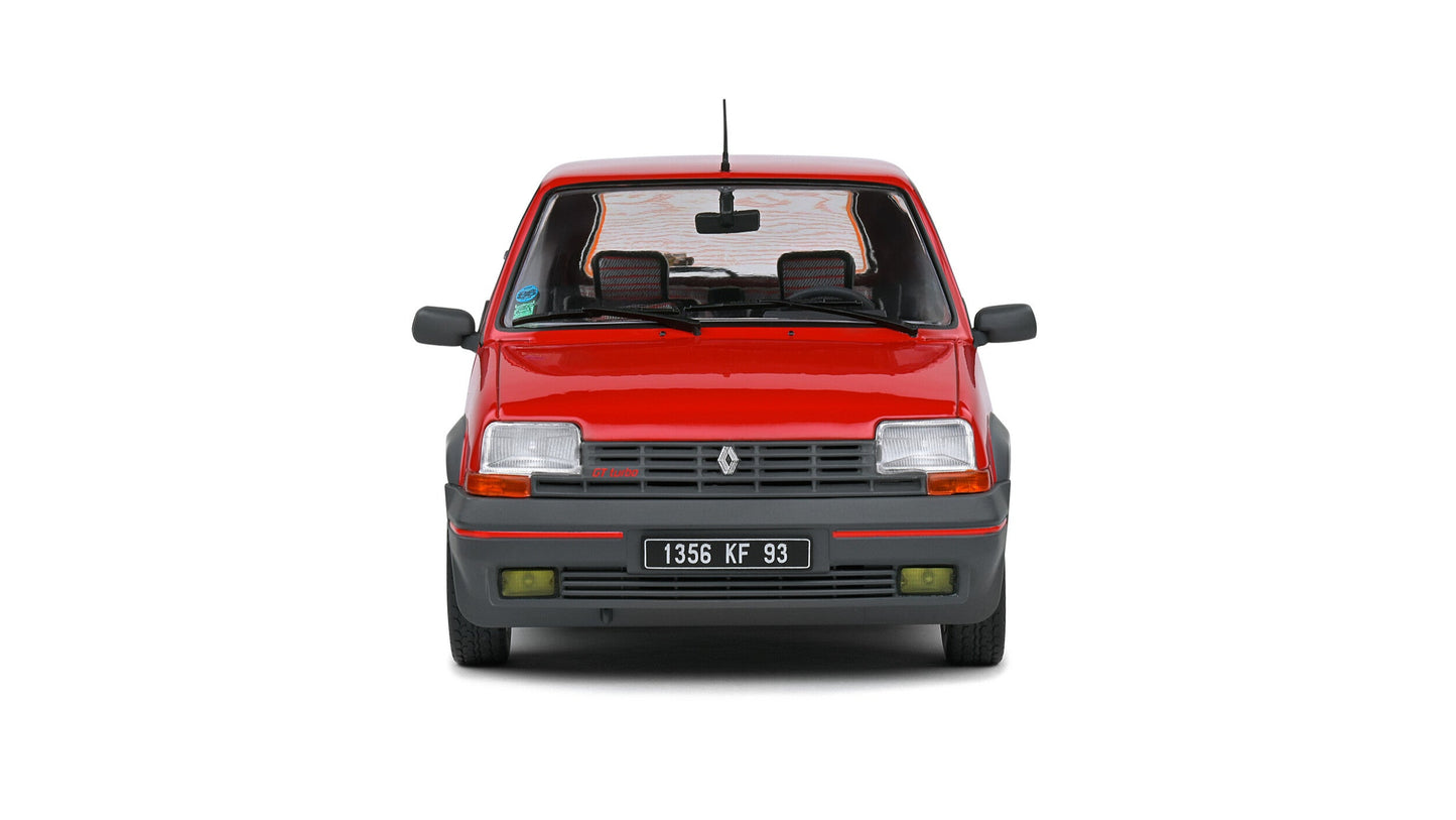 Renault 5 GT TURBO MK1 Rouge Vif 1985 - Solido - 1/18