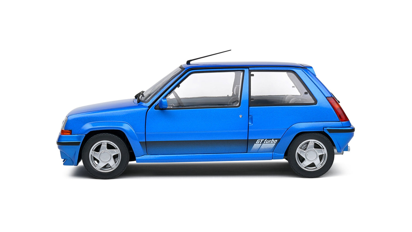 Renault 5 GT TURBO MK2 Bleu Lumiere 1989 - Solido - 1/18