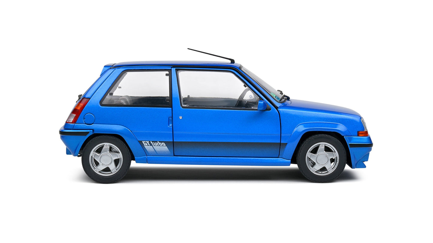Renault 5 GT TURBO MK2 Bleu Lumiere 1989 - Solido - 1/18