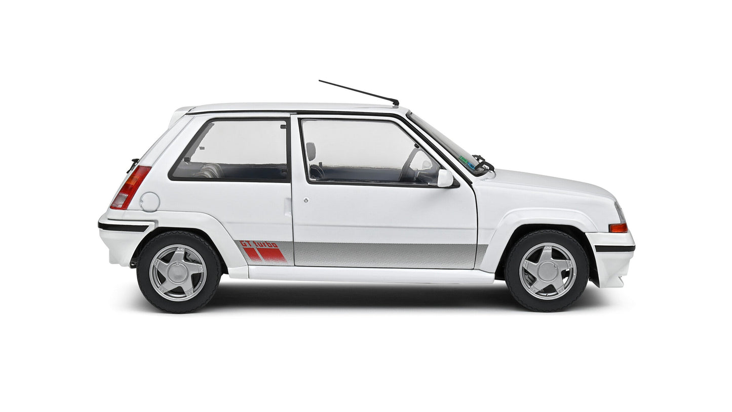 Renault 5 GT TURBO MK2 Givre Nacre 1989 - Solido - 1/18