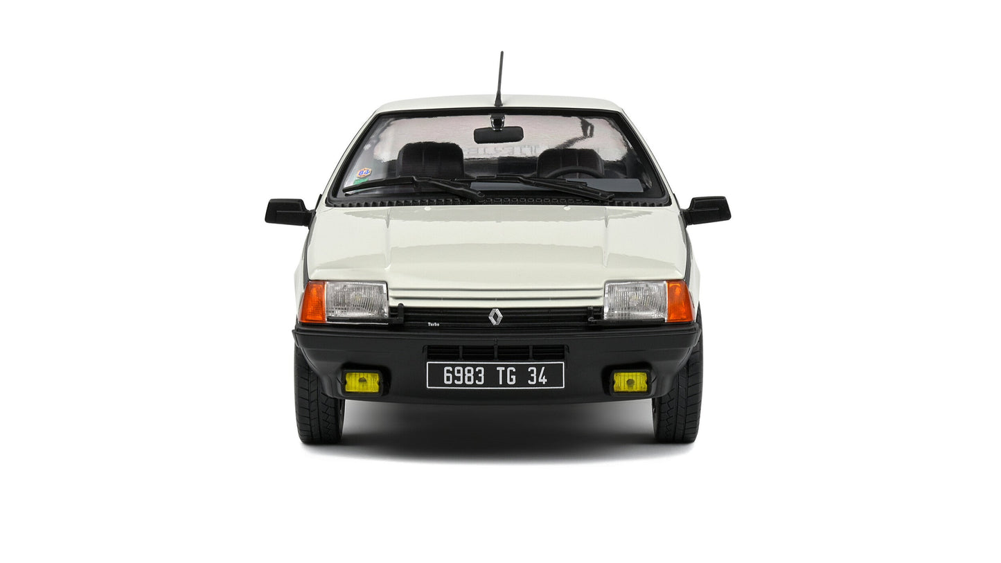 Renault Fuego Turbo Blanc Panda 1985 - Solido - 1/18