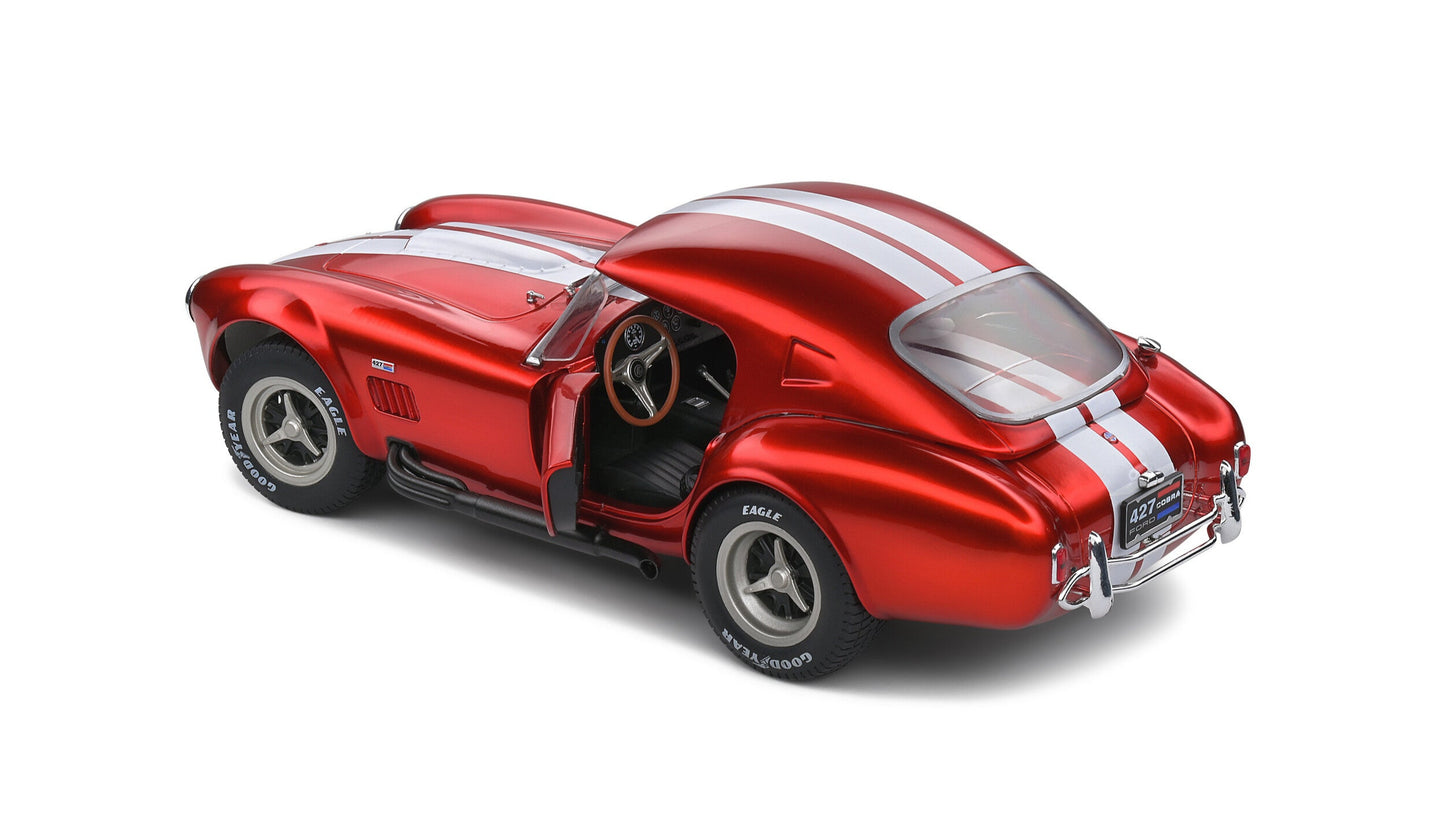 Shelby Cobra 427 MKII Metallic Red 1965 - Solido - 1/18