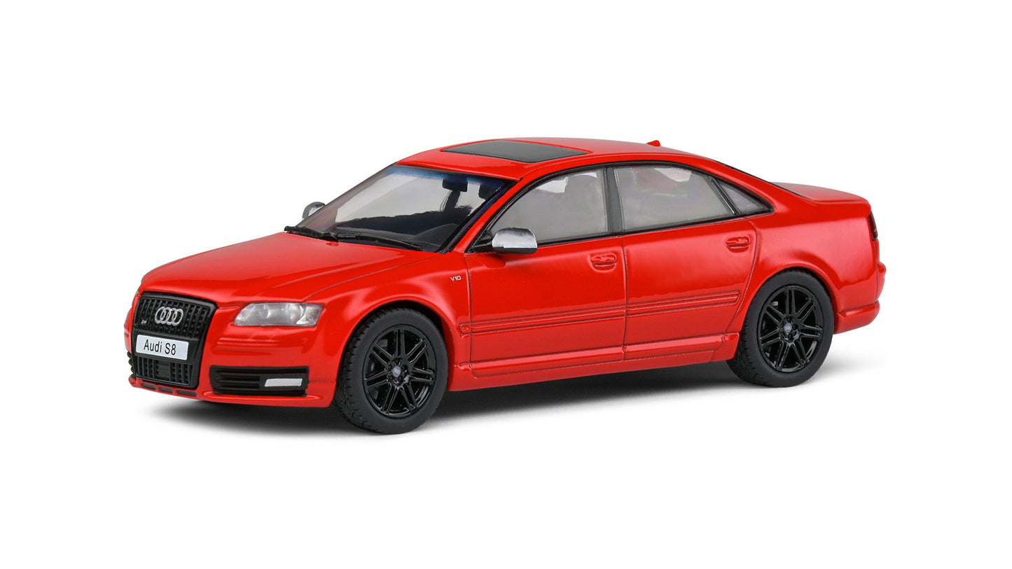 Audi S8 D3 Rouge 2010 - Solido - 1/43