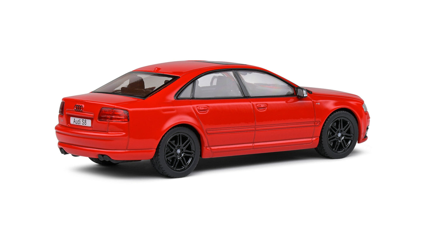 Audi S8 D3 Rouge 2010 - Solido - 1/43