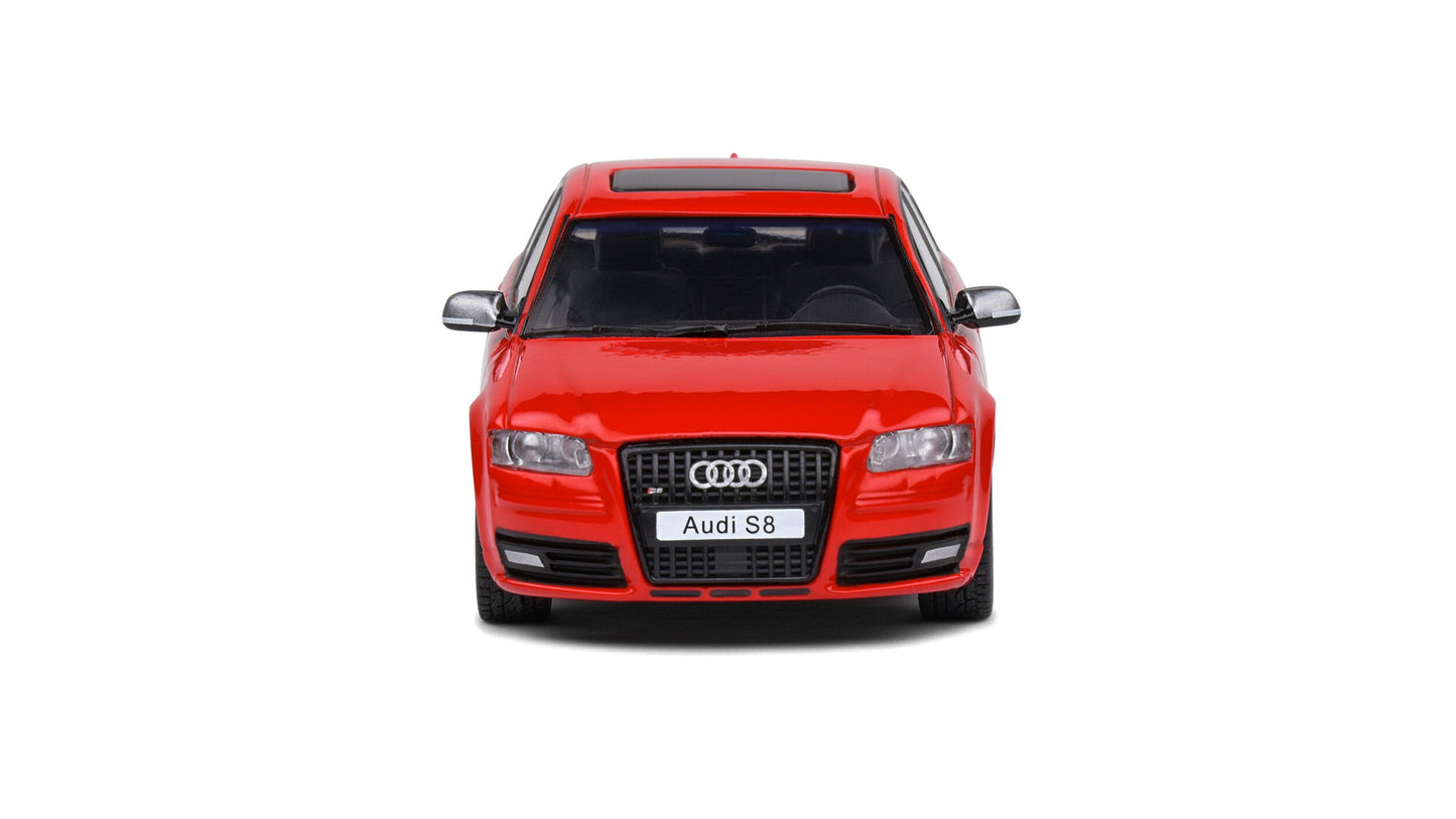 Audi S8 D3 Rouge 2010 - Solido - 1/43