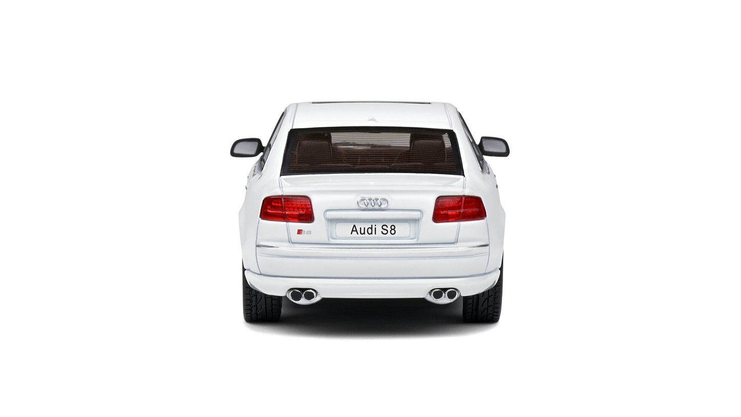 Audi S8 (D3) Blanc 2010 - Solido - 1/43