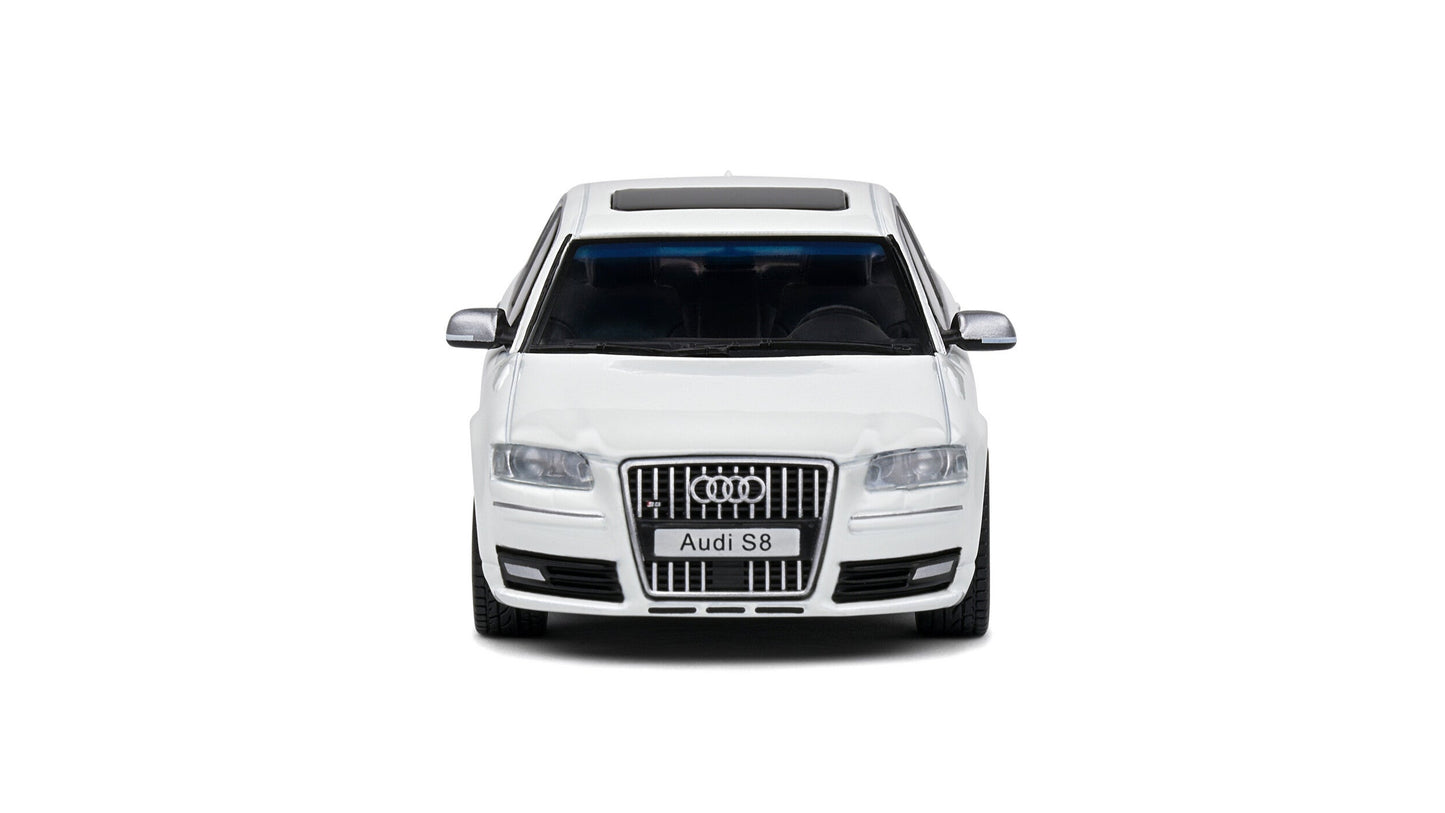 Audi S8 (D3) Blanc 2010 - Solido - 1/43