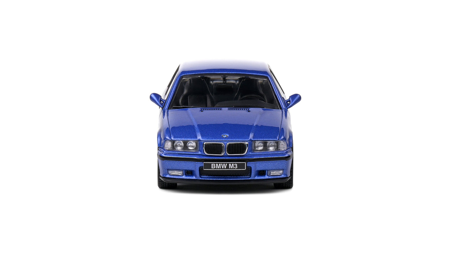 BMW E36 Coupé M3 Estoril Blue 1999 - Solido - 1/43