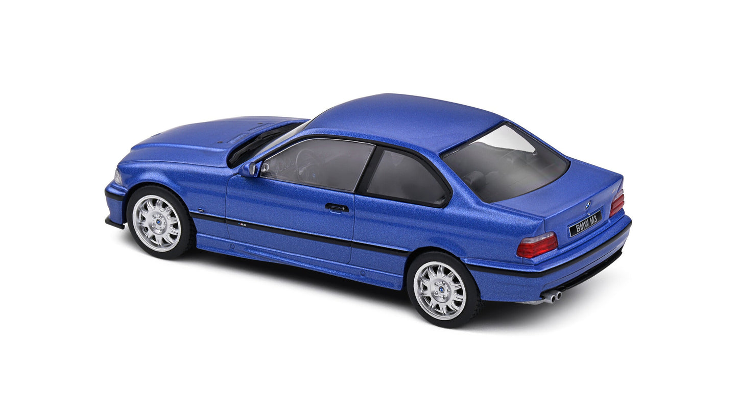 BMW E36 Coupé M3 Estoril Blue 1999 - Solido - 1/43