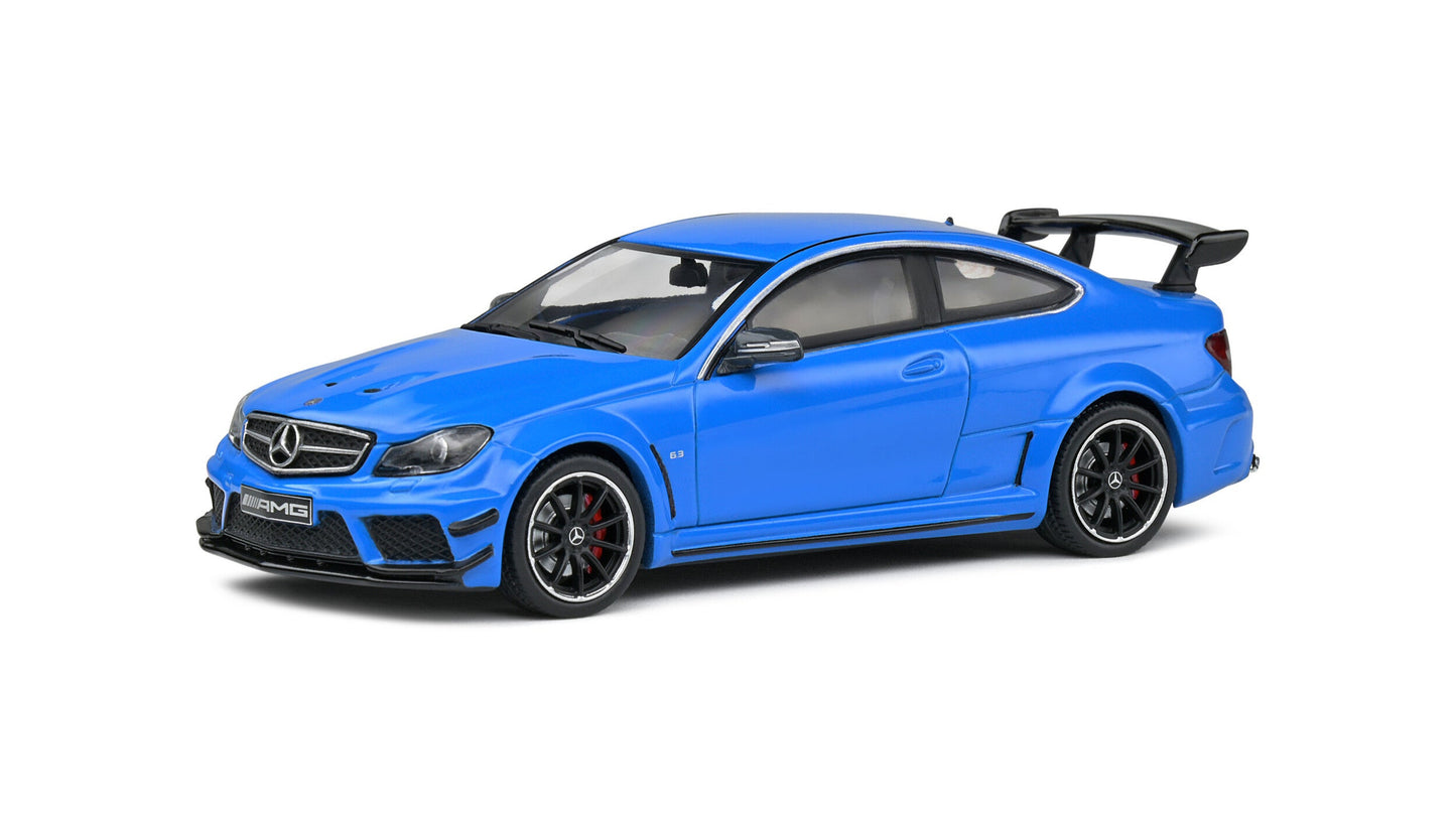 Mercedes-Benz C63 AMG Black Series Light French Blue 2012 - Solido - 1/43