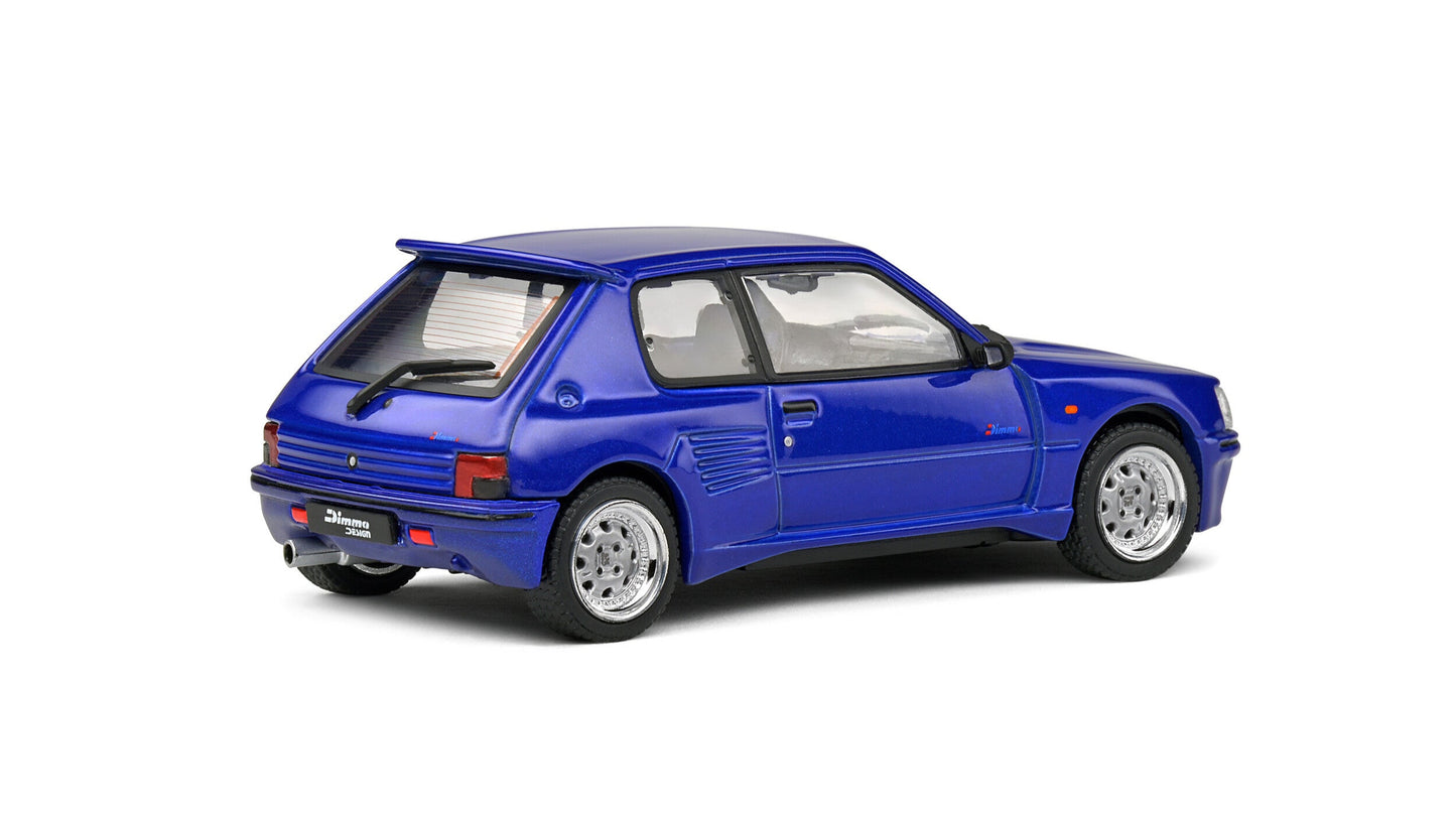 Peugeot 205 DIMMA Blue Metallic 1989 - Solido -1/43