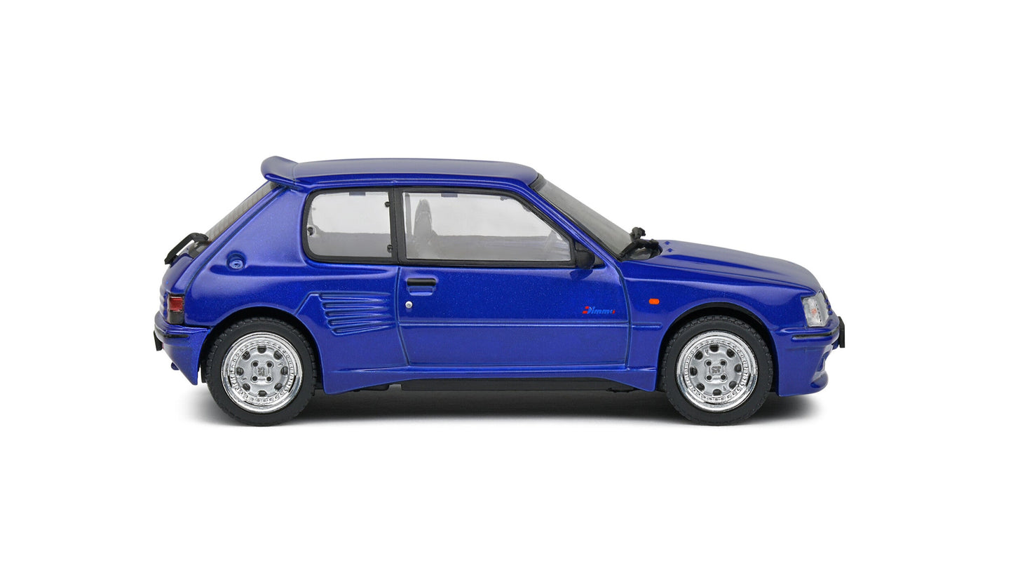 Peugeot 205 DIMMA Blue Metallic 1989 - Solido -1/43