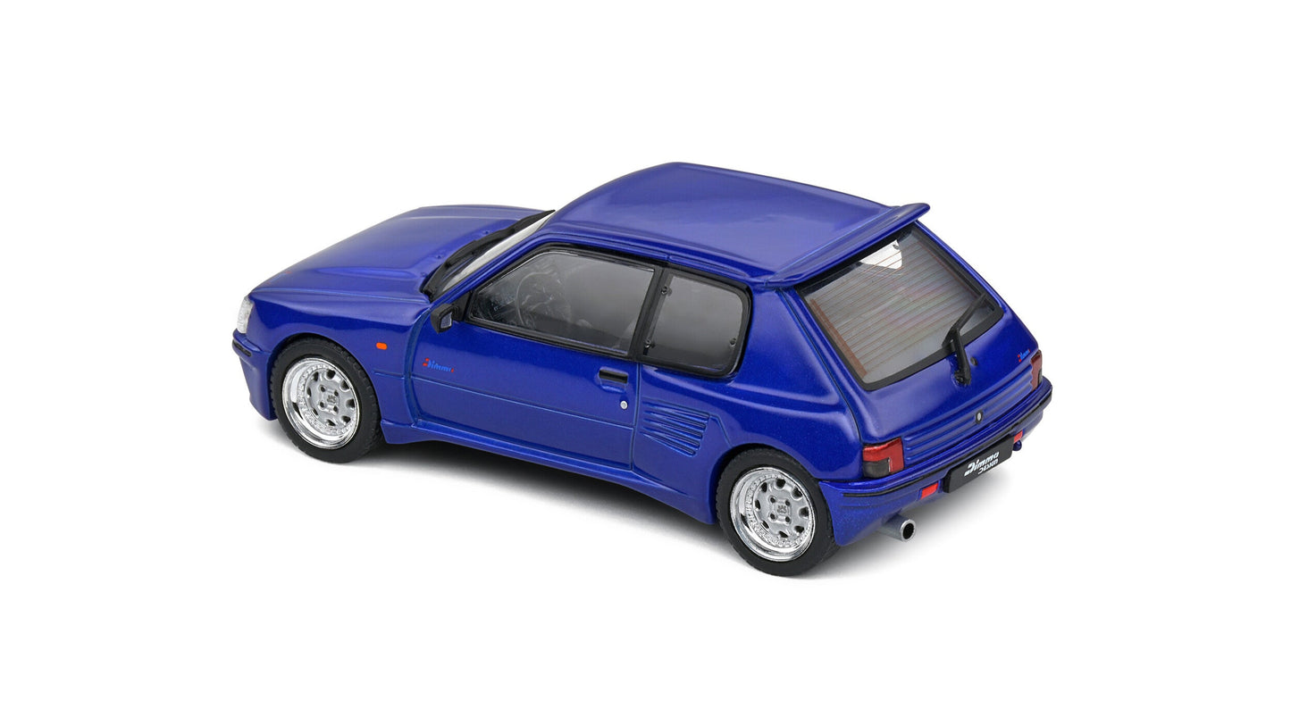 Peugeot 205 DIMMA Blue Metallic 1989 - Solido -1/43