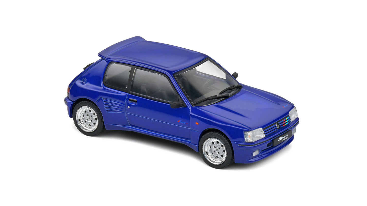 Peugeot 205 DIMMA Blue Metallic 1989 - Solido -1/43