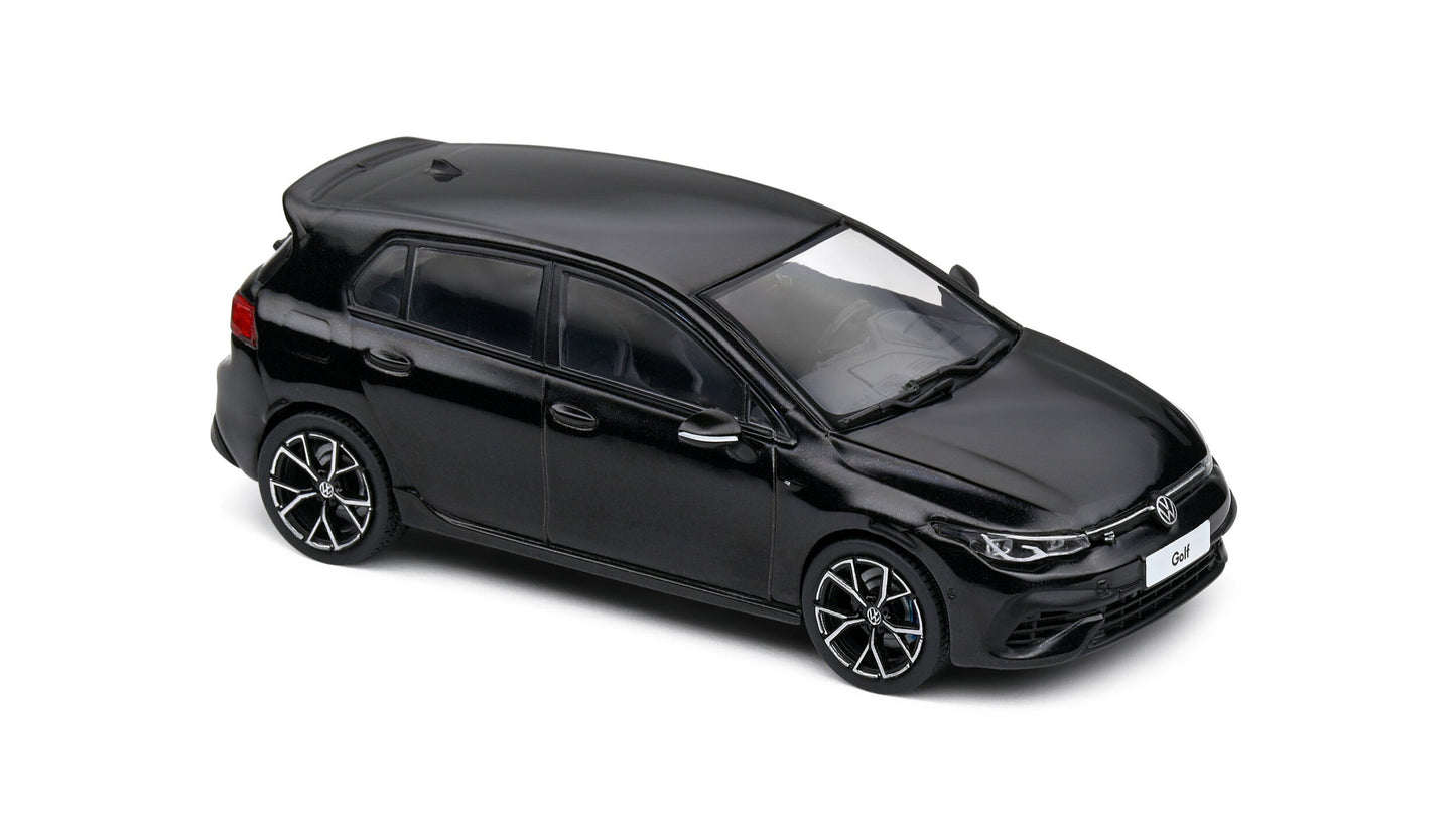 Volkswagen Golf VIII R Deep Black Pearl 2022 - Solido - 1/43